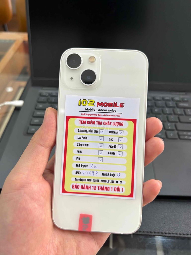 iPhone 13 256GB Trắng máy đẹp keng chuẩn zin. Mua bán Điện thoại tại Thành phố Buôn Ma Thuột Đắk Lắk được đăng bởi Nguyễn Hoàng hình 1