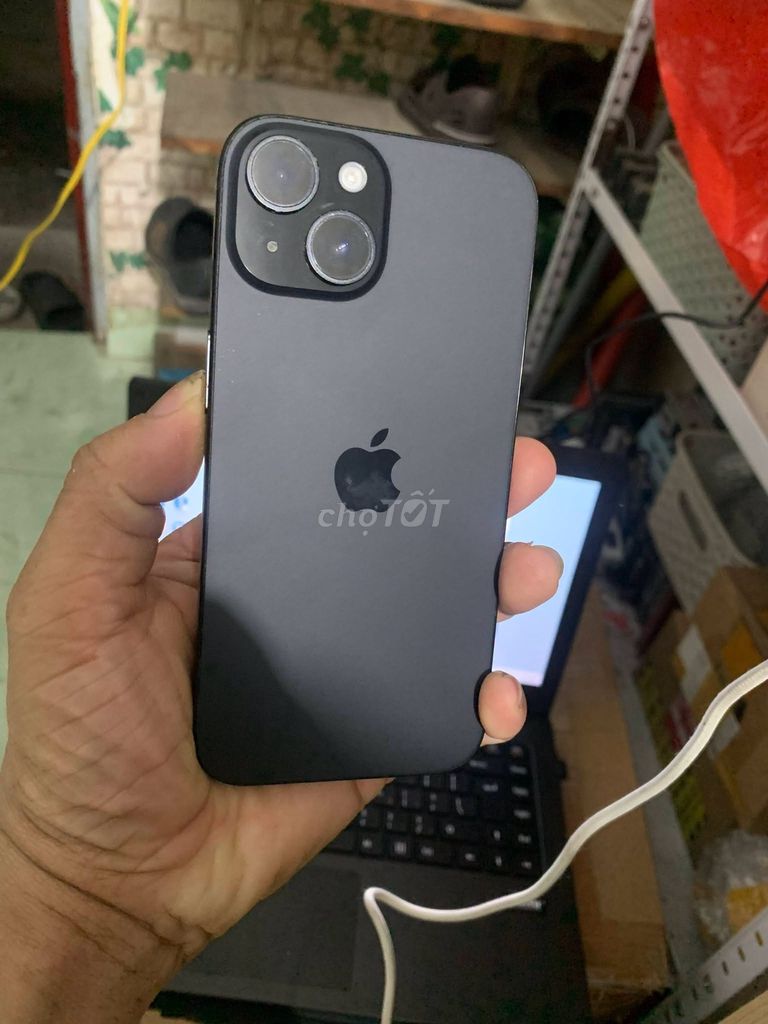 Apple iPhone 15 128GB Đen Đã sử dụng Mất Face ID. Mua bán Điện thoại tại Thành phố Thuận An Bình Dương được đăng bởi Hội Đồ Điện Tử hình 1
