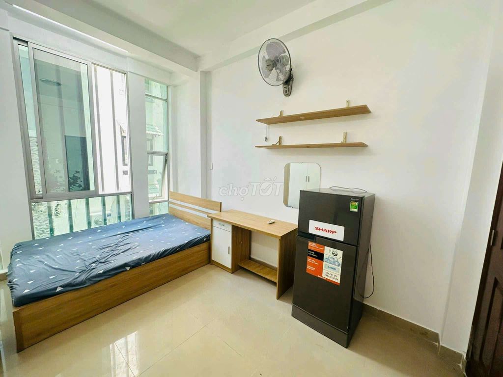 KHAI TRƯƠNG CĂN HỘ STUDIO MỚI 100%, FULL NỘI THẤT, CỬA SỔ, VẠN KIẾP