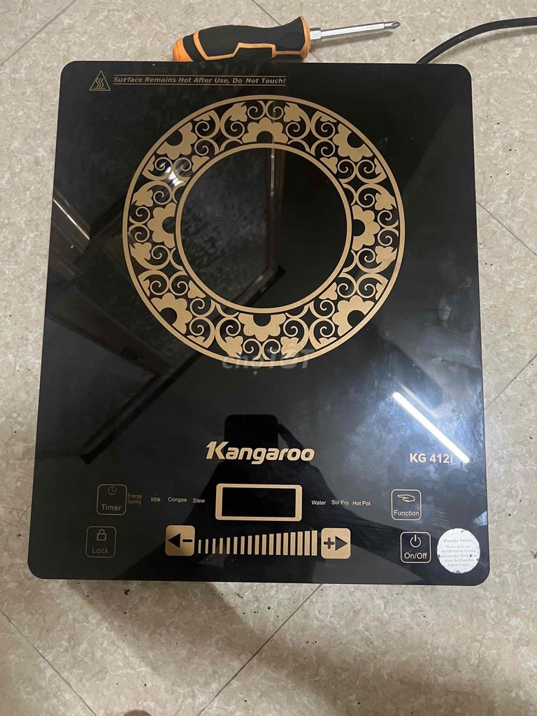 Bếp từ Kangaroo KG 412I Đen Kính cường lực. Mua bán Bếp, lò, đồ điện nhà bếp tại Quận Bắc Từ Liêm Hà Nội được đăng bởi Nguyễn Hữu Vũ hình 1
