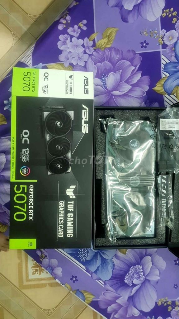 Asus TUF Gaming RTX 5070 12GB như mới. Mua bán Linh kiện (RAM, Card...) tại Quận 4 Tp Hồ Chí Minh được đăng bởi Huy hình 1