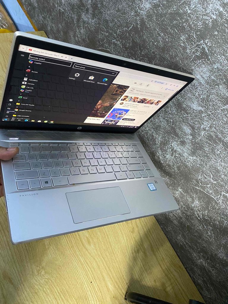 Laptop Hp core i3 gen 8 vỏ nhôm mỏng nhẹ. Mua bán Laptop tại Quận Tân Phú Tp Hồ Chí Minh được đăng bởi Phát Triển hình 1