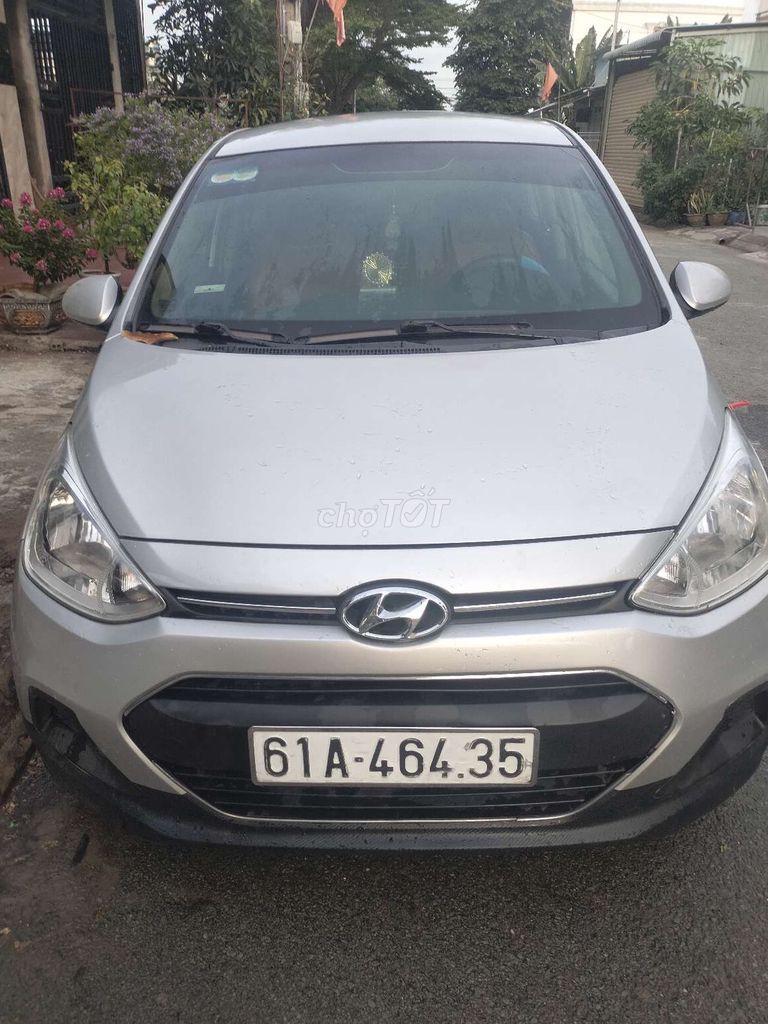 Hyundai Grand i10 2016 Bạc 115km. Mua bán Ô tô tại Thị xã Tân Uyên Bình Dương được đăng bởi Tên chưa cung cấp hình 1