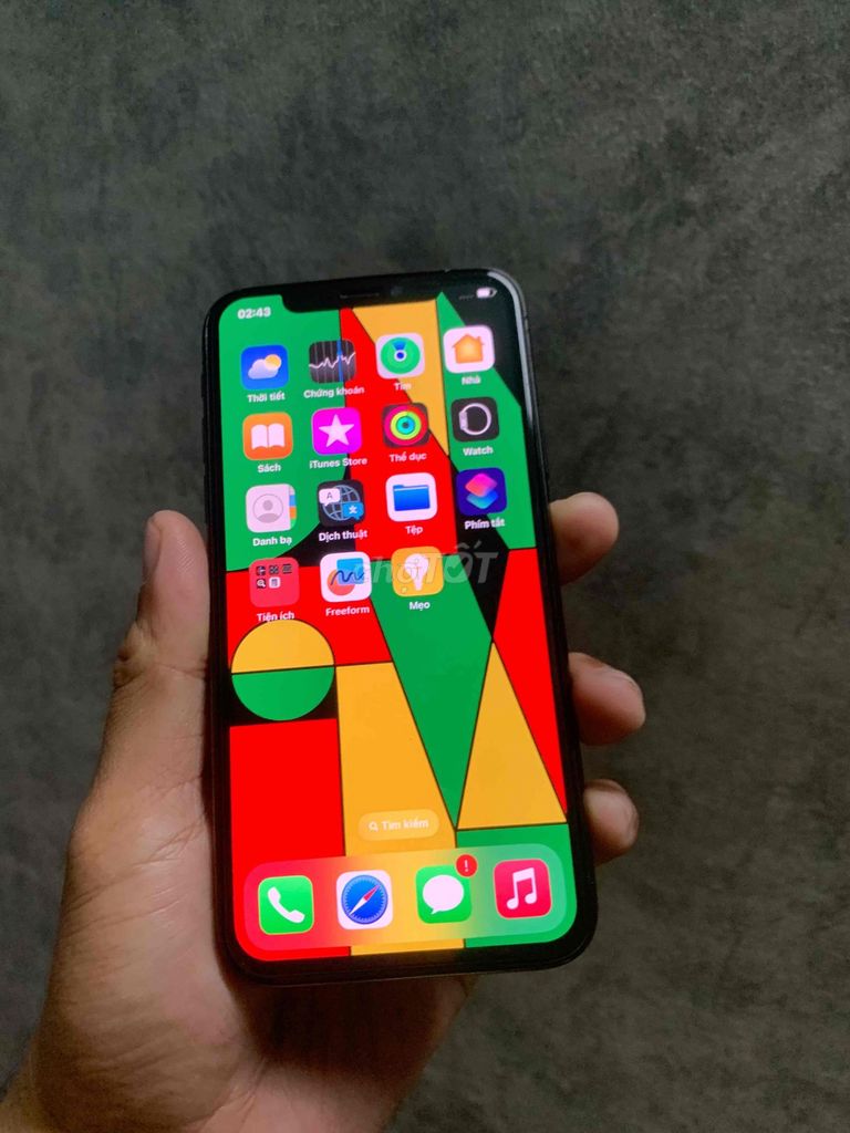 iPhone X 64GB  Pin ok,k face id ,màn gx. Mua bán Điện thoại tại Thành phố Biên Hòa Đồng Nai được đăng bởi LUCAS 6868 hình 1