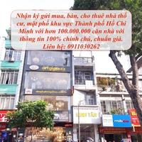 Nhận mua bán, ký gửi nhà đất thổ cư Sài Gòn từ 2 tỷ - 500 tỷ Nhận mua bán, ký gửi nhà đất thổ cư Sài Gòn từ 2 tỷ - 500 tỷ