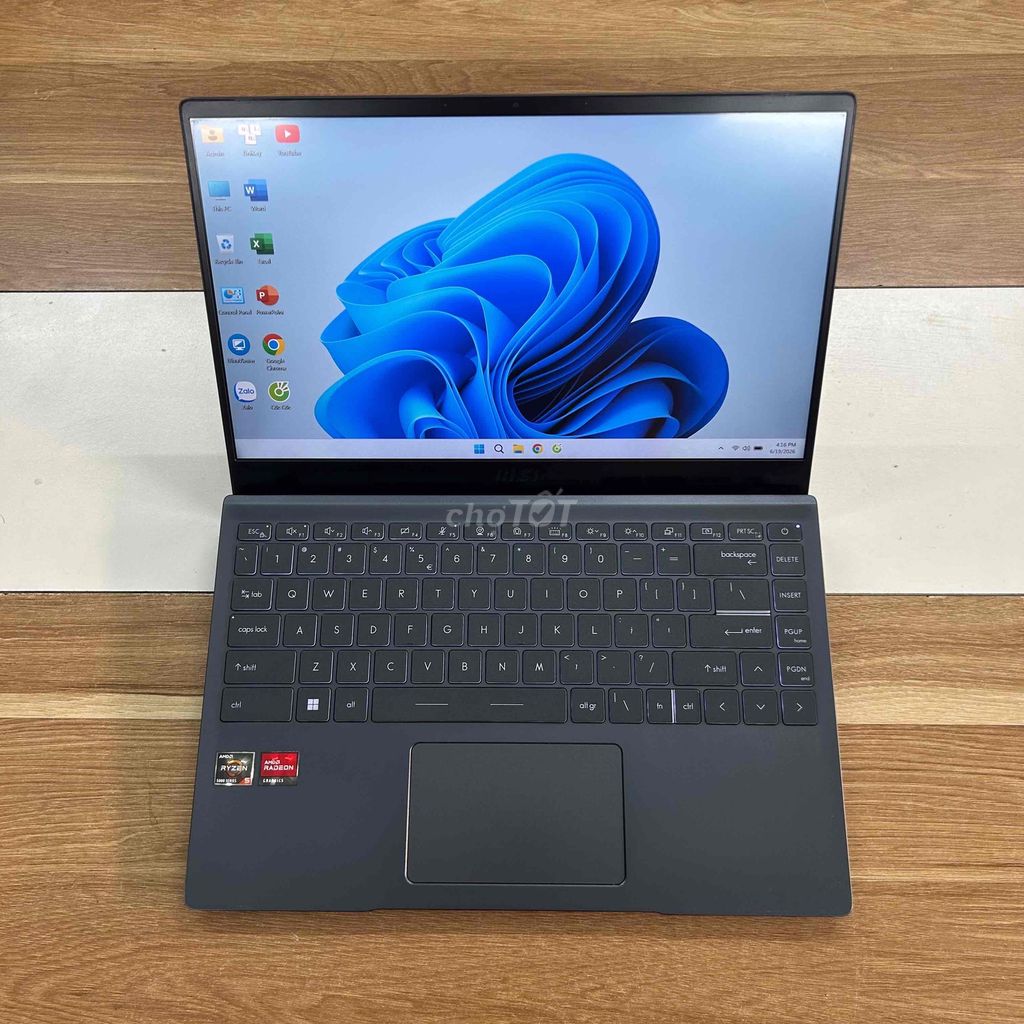 MSI Modern 14 Ryzen 5 5500U 8GB 512GB 14.0FHD. Mua bán Laptop tại Quận Bình Tân Tp Hồ Chí Minh được đăng bởi Laptop Gaming Store  hình 1