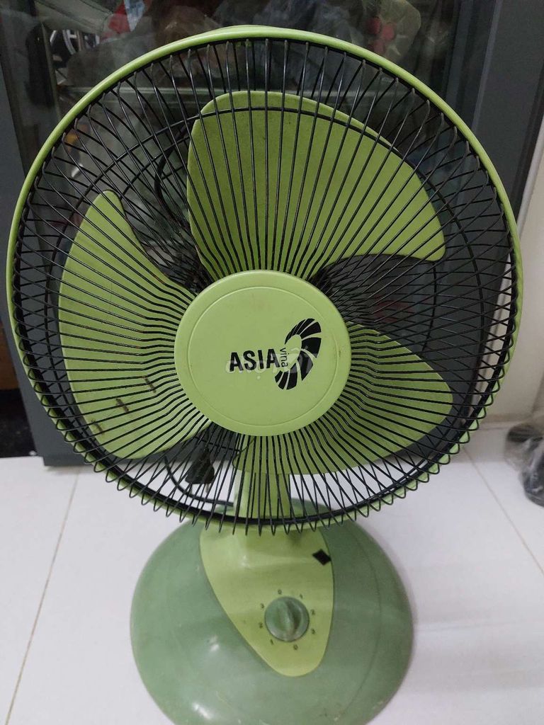 Quạt bàn ASIA Xanh lá đã sửa. Mua bán Quạt tại Quận 4 Tp Hồ Chí Minh được đăng bởi Panda hình 1