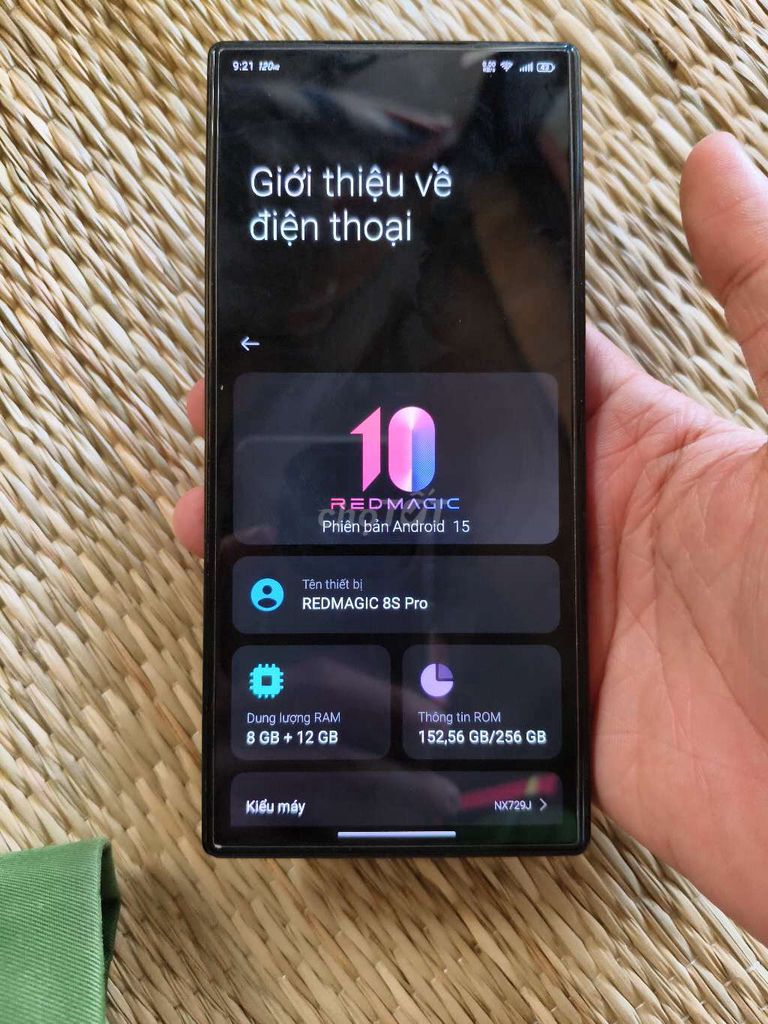 Redmagic 8S Pro 256GB Đen. Mua bán Điện thoại tại Thành phố Vĩnh Long Vĩnh Long được đăng bởi LÊ HỮU NHÂN hình 1
