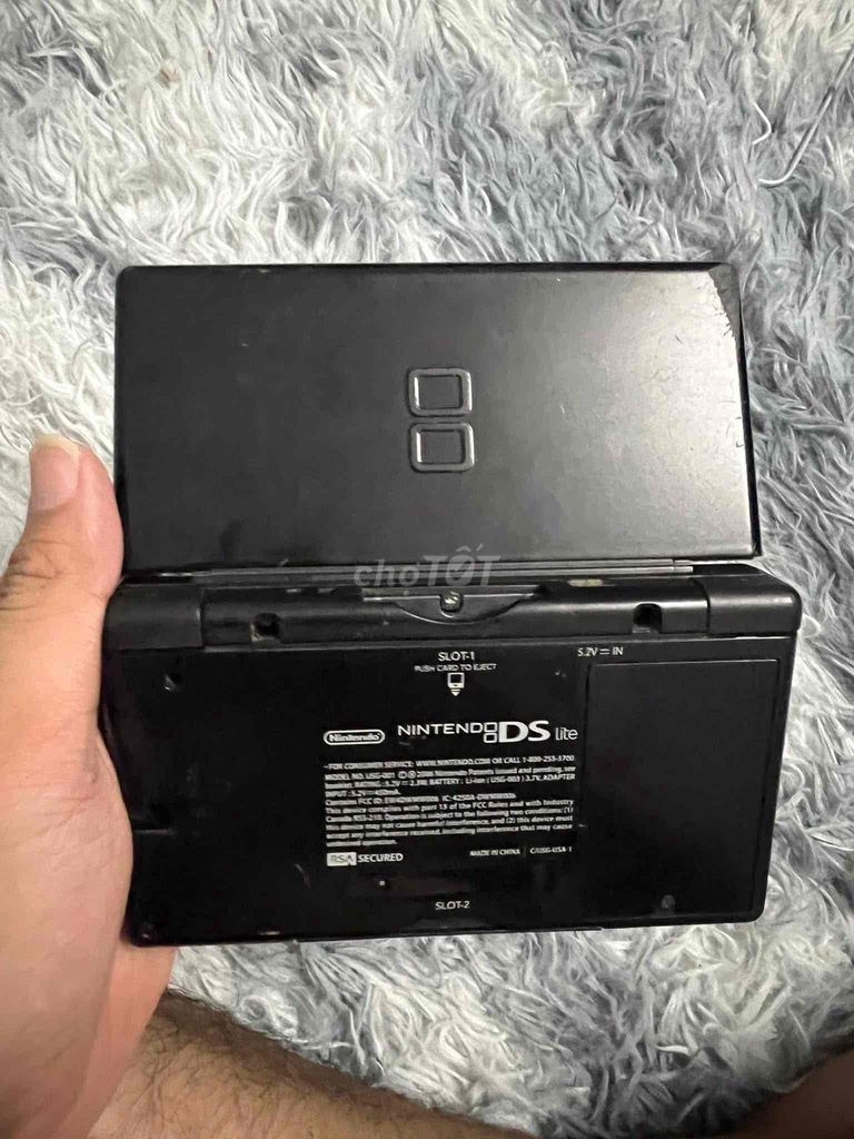 Máy chơi game Nintendo DS Lite Đen. Mua bán Thiết bị chơi game tại Huyện Chơn Thành Bình Phước được đăng bởi Huy Ha hình 1