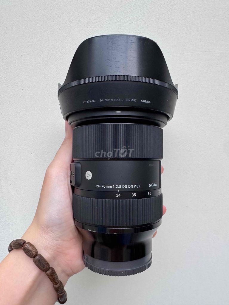 Sigma 24-70mm F2.8 DG DN Art Sony .. Mua bán Máy ảnh, Máy quay tại Quận Bình Thạnh Tp Hồ Chí Minh được đăng bởi Teresa hình 1