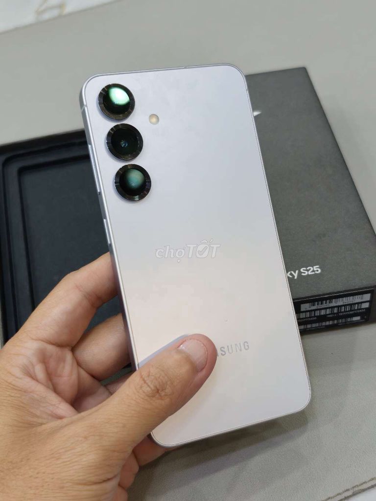 Samsung S25 5G 256GB Trắng. Mua bán Điện thoại tại Quận Thanh Khê Đà Nẵng được đăng bởi Mobigo hình 1