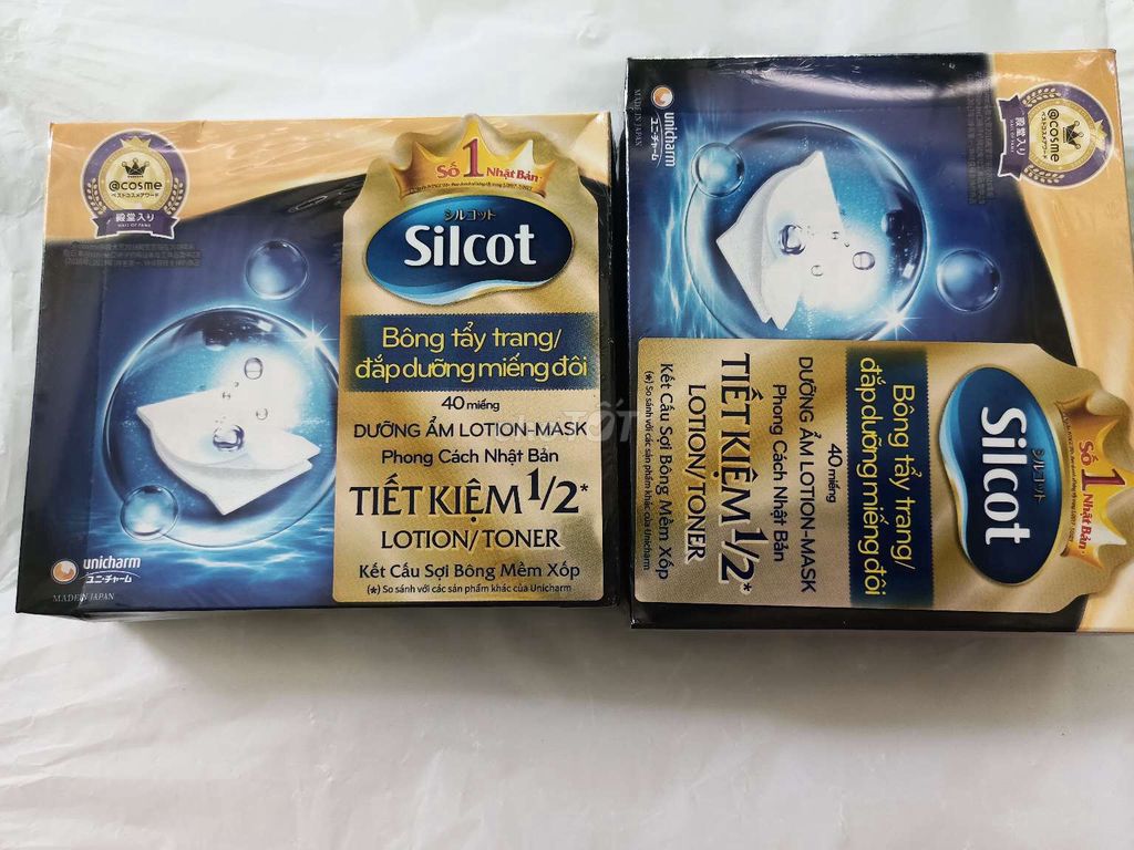 Combo 2 hộp bông tẩy trang silcot. Mua bán Phụ kiện thời trang khác tại Thành phố Bến Tre Bến Tre được đăng bởi Chương hình 1