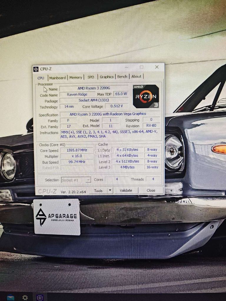AMD Ryzen 3 2200G 8GB/SSD 240GB Văn phòng. Mua bán Máy tính để bàn tại Huyện Hàm Thuận Bắc Bình Thuận được đăng bởi Huan Quoc hình 1