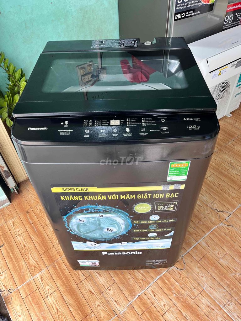 Máy giặt Panasonic 10kg NA-F10S10. Mua bán Máy giặt tại Thành phố Trà Vinh Trà Vinh được đăng bởi Điện Máy Điện Lạnh Thanh lý hình 1