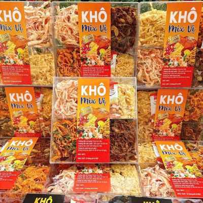 Khô gà heo mực Mix 4 vị. Mua bán Đồ ăn, thực phẩm và các loại khác tại Quận Tân Phú Tp Hồ Chí Minh được đăng bởi Hùng dũng 