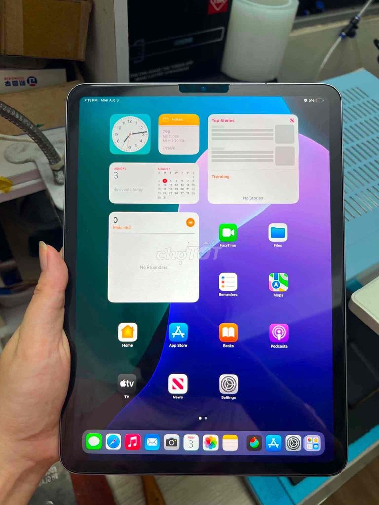 Apple iPad Pro M2 Wifi 256GB Máy zin. Mua bán Máy tính bảng tại Quận Hoàng Mai Hà Nội được đăng bởi chu  hình 1