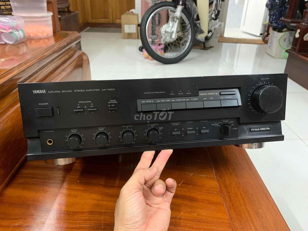 amply Yamaha AX-700d có cổng Quang. Mua bán Tivi, Âm thanh tại Quận Tân Bình Tp Hồ Chí Minh được đăng bởi Audio Zalo  hình 2