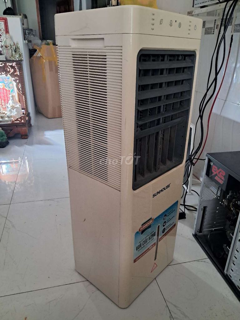 Quạt làm mát Sunhouse SHD7717 18L Kem. Mua bán Quạt tại Quận Ninh Kiều Cần Thơ được đăng bởi Kim ngân trần hưng đạo  hình 1