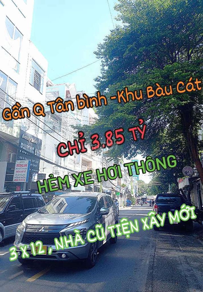 NHÀ GẦN ÂU CƠ -TIỆN XÂY SỬA MỚI- HXH - 35M2 - 2 TẦNG 2PN - CHỈ 3.85 TỶ