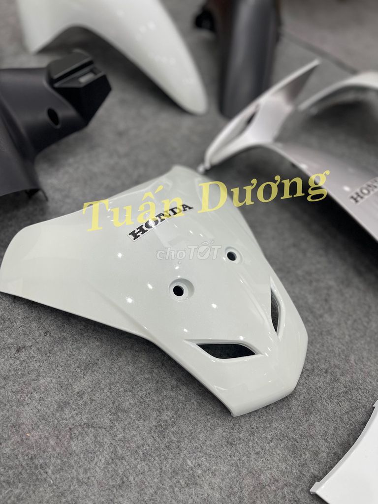 Dàn Áo Wave 100, Wave Lớn Cao Cấp, Wave A Trắng. Mua bán Phụ tùng xe tại Quận Hà Đông Hà Nội được đăng bởi Phụ Tùng Xe Tuấn Dương hình 5