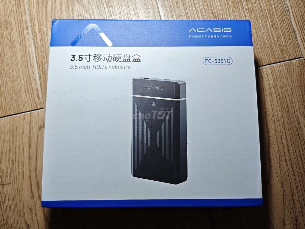 Acasis Box ổ cứng EC-5351C 3.5 inch Đen. Mua bán Phụ kiện (Màn hình, Chuột...) tại Thành phố Dĩ An Bình Dương được đăng bởi Lê Bảo hình 1