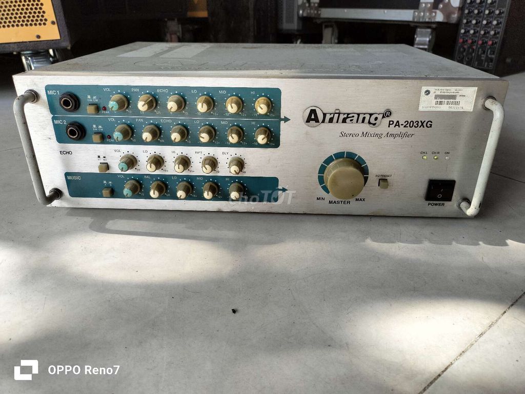 Amply Arirang PA-203XG Bạc Đã sử dụng. Mua bán Tivi, Âm thanh tại Quận Cẩm Lệ Đà Nẵng được đăng bởi xuân Hồng hình 1