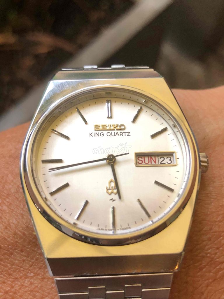 SEIKO KING QUARTZ 5856-7030