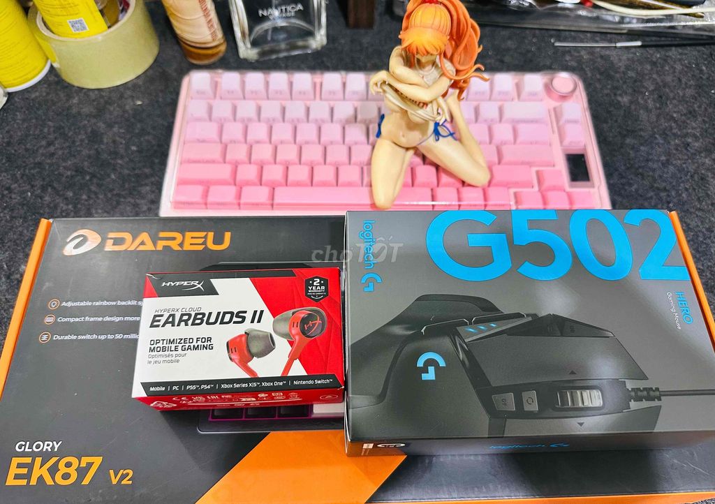 Combo Phụ Kiện Dareu, Logitech, HyperX. Mua bán Phụ kiện (Màn hình, Chuột...) tại Thành phố Thuận An Bình Dương được đăng bởi  HK hình 1