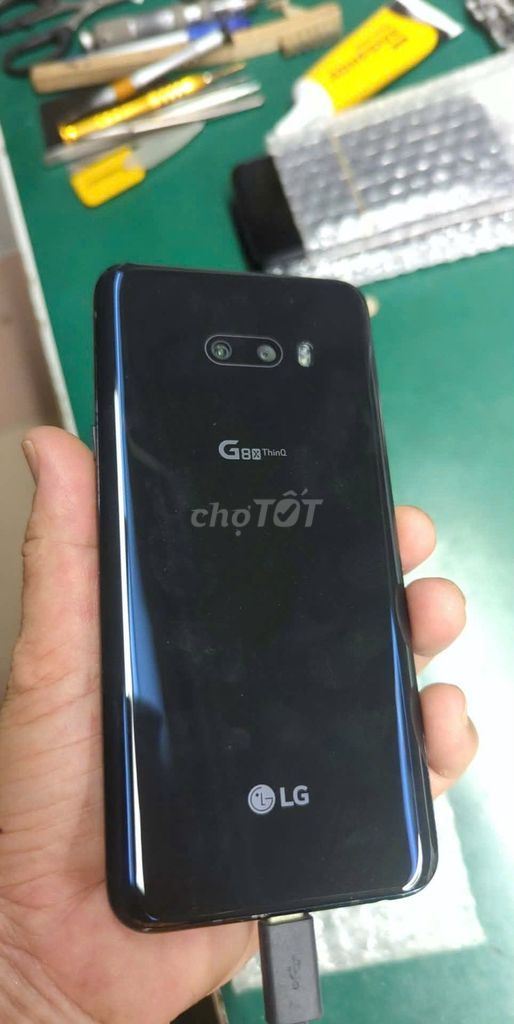 LG V50s ThinQ Đen Sọc màn, pin phồng. Mua bán Điện thoại tại Quận 11 Tp Hồ Chí Minh được đăng bởi Vinh hình 1