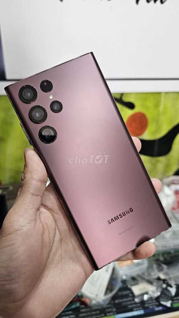 Samsung S22 Ultra 5G 128GB Tím Mỹ 99%. Mua bán Điện thoại tại Quận Cầu Giấy Hà Nội được đăng bởi Mạnh Đức CongngheDL hình 1