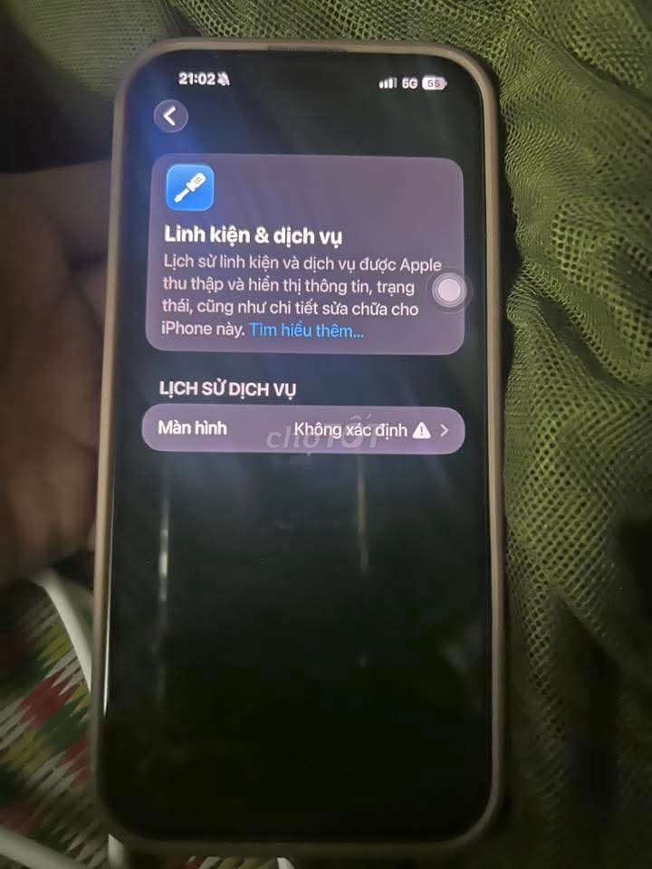 iPhone 16 Pro Max 256GB Xám Vỡ lưng. Mua bán Điện thoại tại Quận Thanh Xuân Hà Nội được đăng bởi Đức hình 1