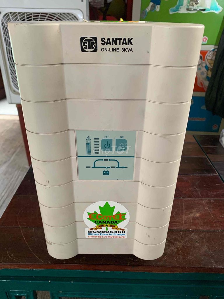 thanh ly bộ lưu điện ups santak 3kva còn đẹp. Mua bán Đồ dùng văn phòng tại Quận 7 Tp Hồ Chí Minh được đăng bởi phan phuoc hình 1