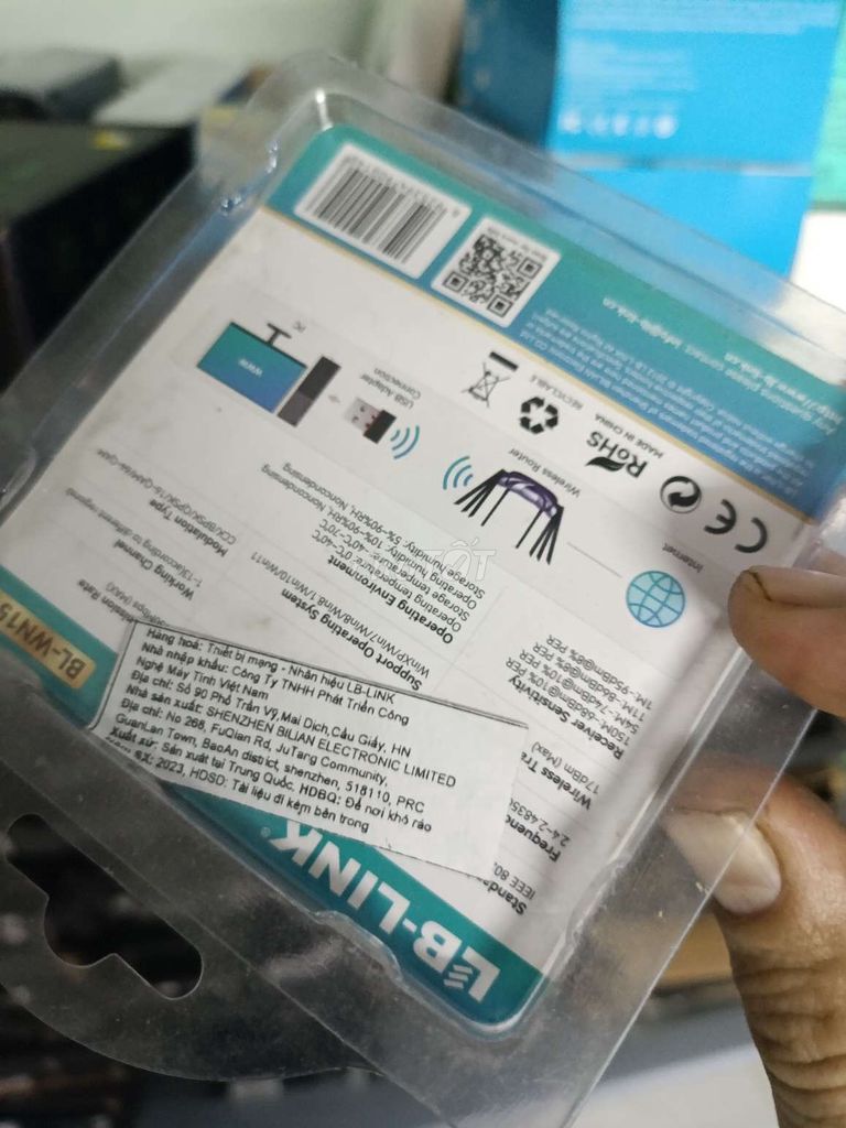 Usb thu wifi Lblink 150mps. Mua bán Phụ kiện (Màn hình, Chuột...) tại Thành phố Thủ Đức Tp Hồ Chí Minh được đăng bởi Cũ Giá Rẻ hình 1