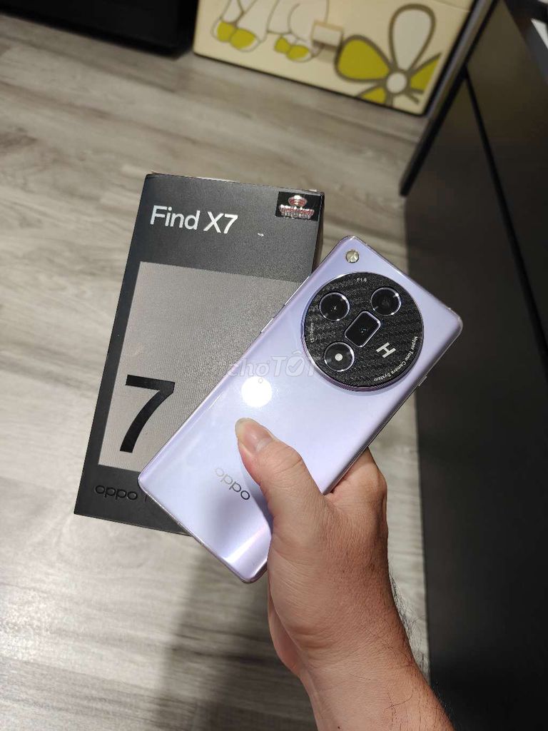 Oppo Find X7(16/256)màu tím fullbox có gl. Mua bán Điện thoại tại Quận 5 Tp Hồ Chí Minh được đăng bởi Strawberry Táo hình 1