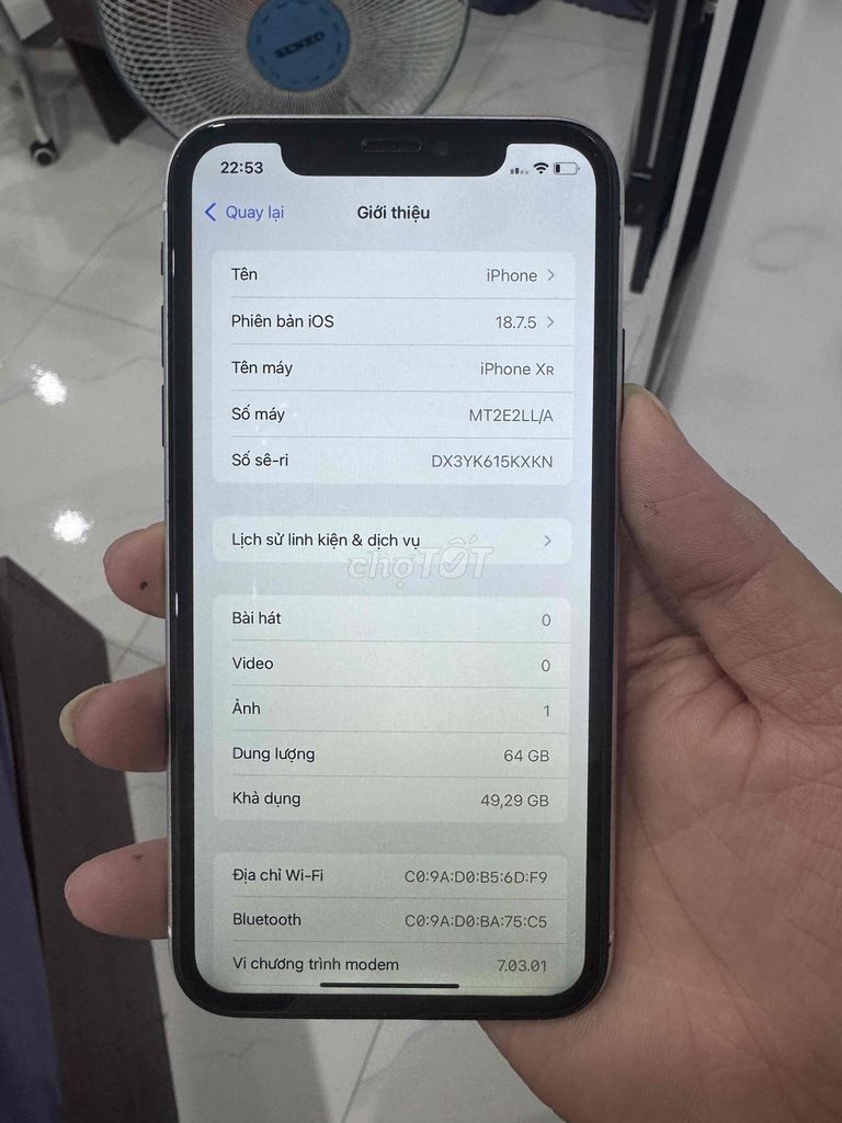 iPhone 15 Pro 256GB Xám. Mua bán Điện thoại tại Quận Hà Đông Hà Nội được đăng bởi Chú Tiểu hình 1