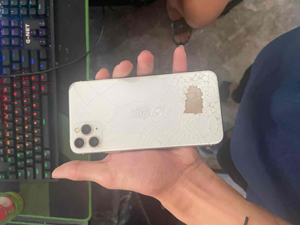 Apple iPhone 11 Pro Max 64GB Trắng. Mua bán Điện thoại tại Thành phố Nam Định Nam Định được đăng bởi PHẠM ĐỨC THỊNH hình 1