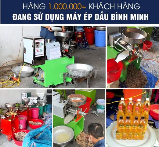 Máy Ép Dầu Lạc Đa Năng 30-35kg/h