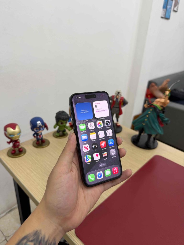 iPhone 15 Pro 128GB Đen 99% Zin Áp Nguyên Bản. Mua bán Điện thoại tại Quận Cầu Giấy Hà Nội được đăng bởi Trung Kiên Trả Góp Bao Nợ Xấu hình 1