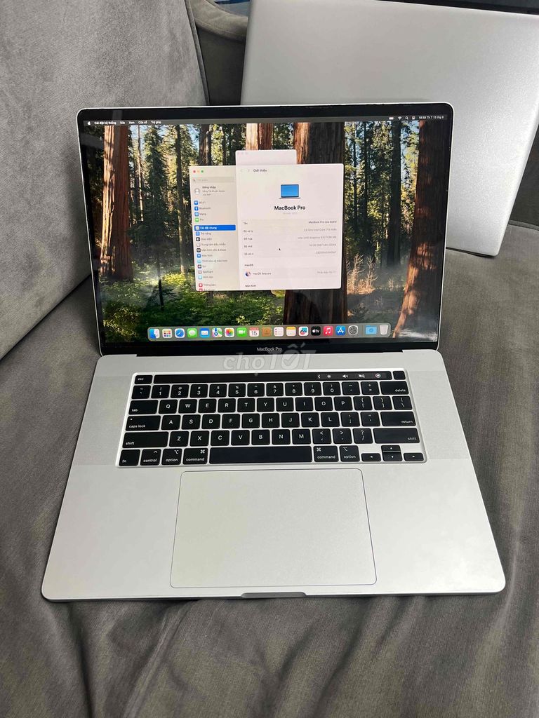 Apple MacBook Pro 2019 i7 16 inch 16GB/512GB Like. Mua bán Laptop tại Quận Đống Đa Hà Nội được đăng bởi HQ Computer hình 1