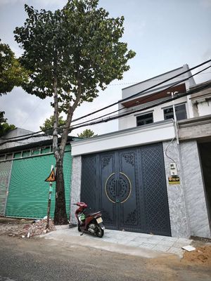 Mới hoàn thiện nhà sổ hồng trệt lầu mặt tiền 