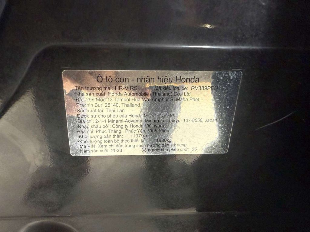 HRV-RS - 10000 km. Mua bán Ô tô tại Thành phố Thủ Đức Tp Hồ Chí Minh được đăng bởi Ms Hiệp  hình 8