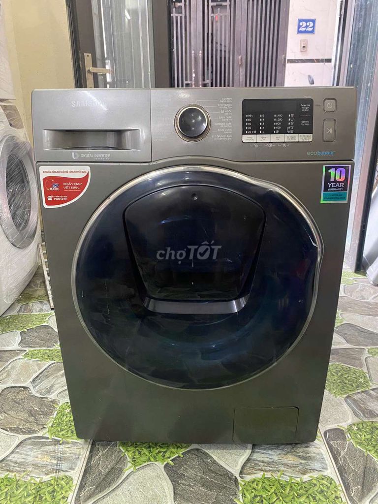 Máy giặt sấy Samsung EcoBubble Inverter 10.5kg Xám. Mua bán Máy giặt tại Quận Hà Đông Hà Nội được đăng bởi tuấn anh hình 1