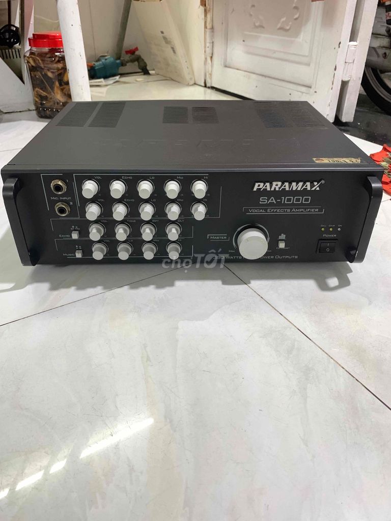 Amply karaoke Paramax SA-1000 zin hàng công ty. Mua bán Tivi, Âm thanh tại Quận 8 Tp Hồ Chí Minh được đăng bởi Nguyenminh hình 1