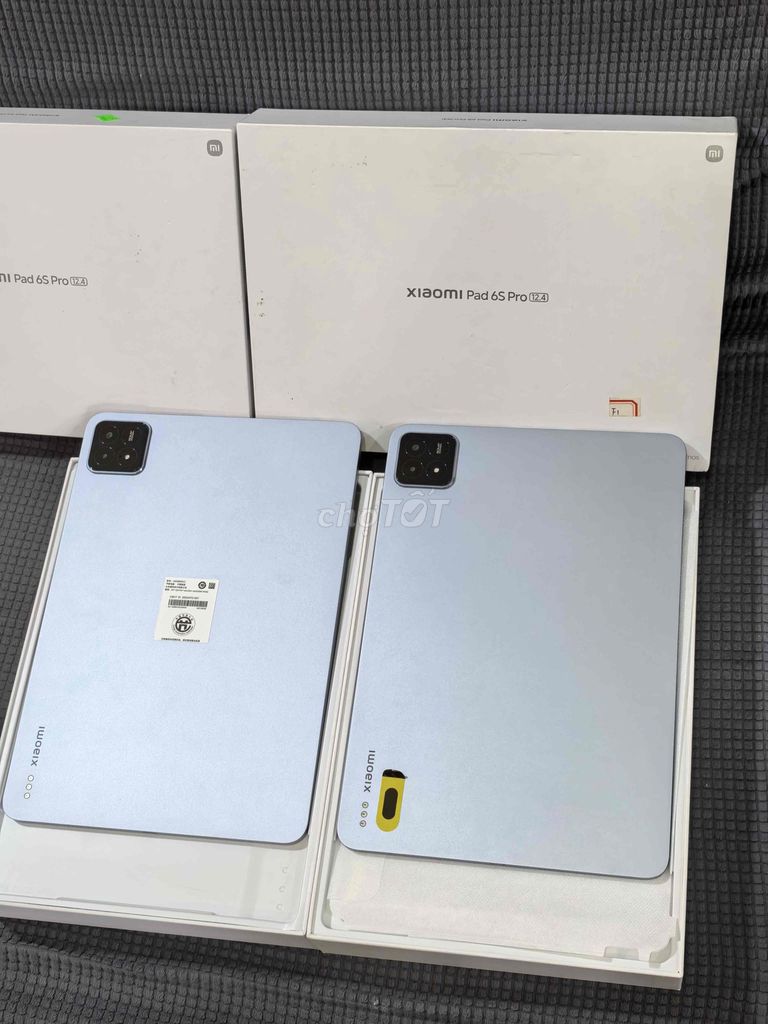 Xiaomi Mi Pad 6S Pro 12.4 inch fullbox 12/256GB. Mua bán Máy tính bảng tại Quận Bình Tân Tp Hồ Chí Minh được đăng bởi Triệu Phúc hình 1