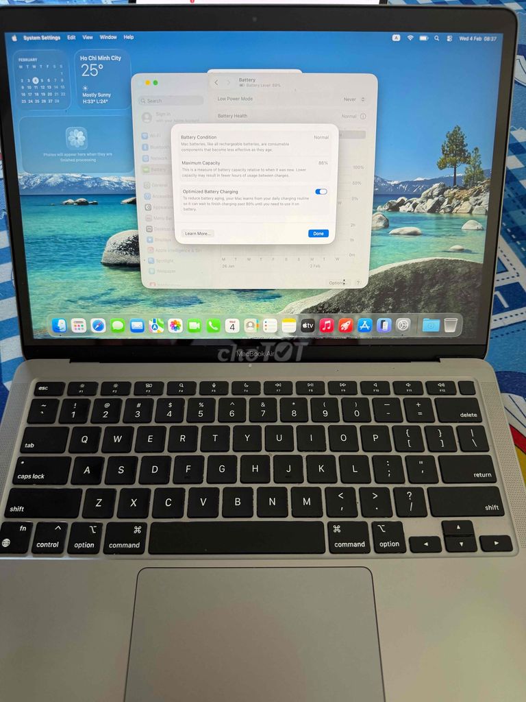 Apple MacBook Air M1 13.3 inch 8GB. Mua bán Laptop tại Quận 8 Tp Hồ Chí Minh được đăng bởi Bao Truong Nhat hình 1