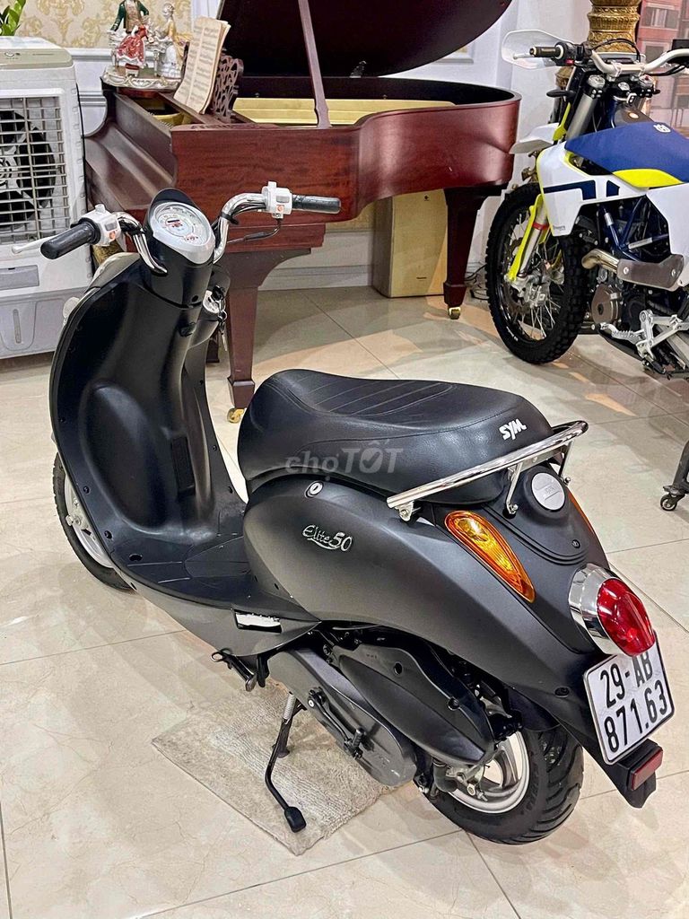XE MÁY 68 - SYM Elite 50cc 2023 Đen Sần Lướt. Mua bán Xe máy tại Quận Tây Hồ Hà Nội được đăng bởi Đức Anh hình 3