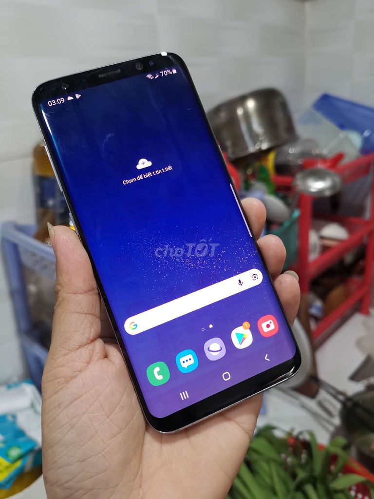 Galaxy S8 4/64GB NFC, 1 sim, android 9 ạ. Mua bán Điện thoại tại Quận 12 Tp Hồ Chí Minh được đăng bởi Phước Trần hình 1