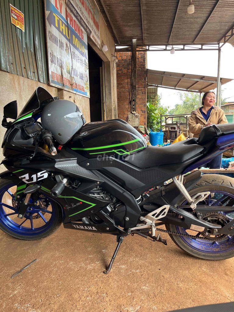 Yamaha R15 Đen 35249 km. Mua bán Xe máy tại Thành phố Buôn Ma Thuột Đắk Lắk được đăng bởi Trần Minh Lâm  hình 7