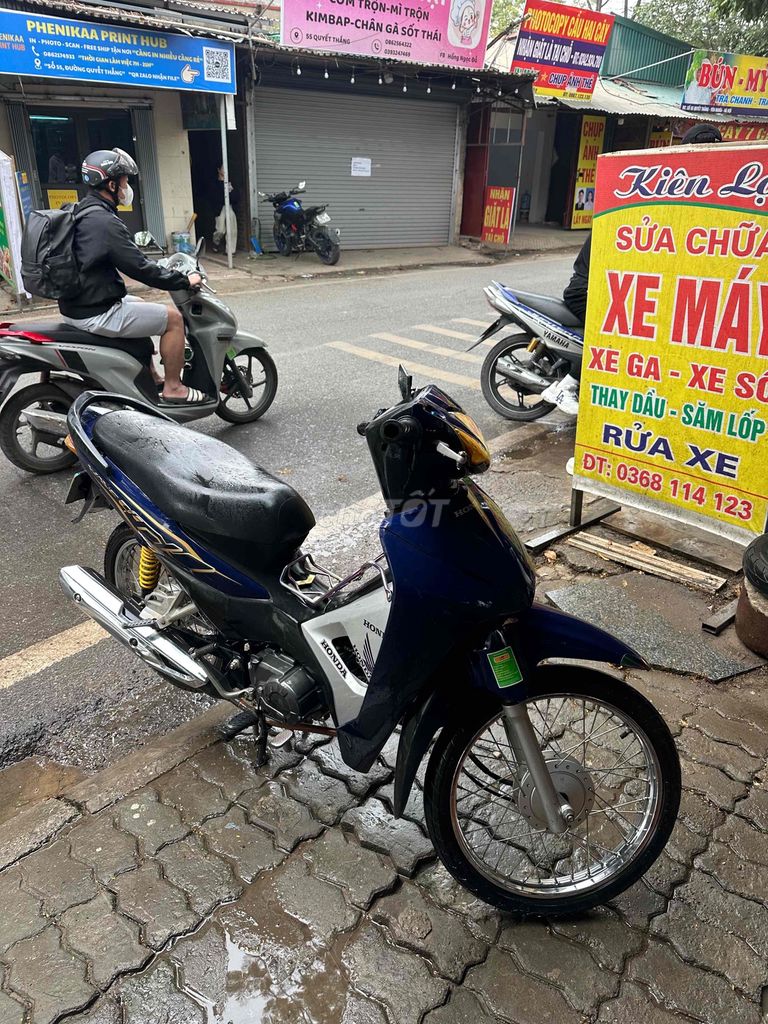 Honda Wave Alpha 110 2021 Xanh dương 20000 km. Mua bán Xe máy tại Quận Hà Đông Hà Nội được đăng bởi Nguyễn hoài ninh hình 4