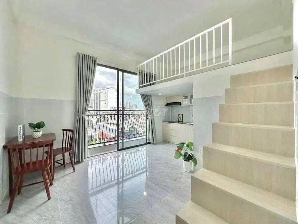 Cho thuê phòng Phan Văn Trị -28m2- full nt- bancong lớn- mới tinh